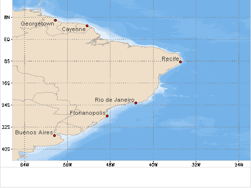Segelregionen Süd-Atlantik