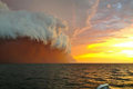 Sandsturm in Westaustralien