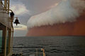 Sandsturm in Westaustralien