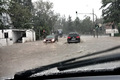 Heftige Überflutungen in Sachsen