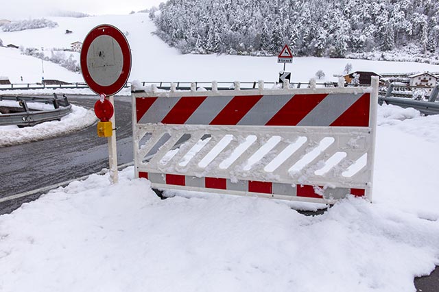 Schnee in Südbayern und Tirol