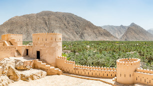 Historische Festung im Oman