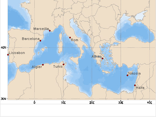 Segelregionen Mittelmeer