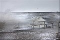 Winter-Sturmflut an der Ostsee