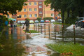 Überflutungen in Greifswald