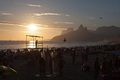 Überfüllte Traumstrände in Rio