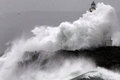 Sturm peitscht Mittelmeer auf
