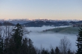 Alpensonne über dem Nebelmeer