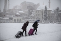 Starke Schneefälle in der Türkei
