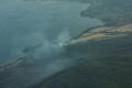 Waldbrände aus dem Flugzeug