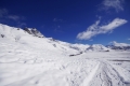 Schnee und Sonne in den Alpen