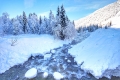 Tief verschneites Oberallgäu