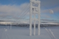 Eiszeit im finnischen Lappland