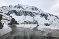 Erster Wintergruss in den Alpen