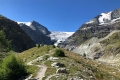 Gletscherabbrüche in den Alpen